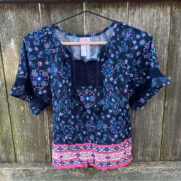 Justice Other - EUC Justice Peasant Top Tie Back